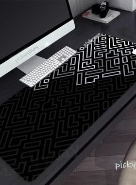 Gaming Mousepads Geometric Lines Mousepad Large Mouse Mat Bi