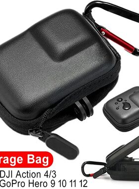 Storage Case with Hook for GoPro Hero 13 12 11 10 9 Portable