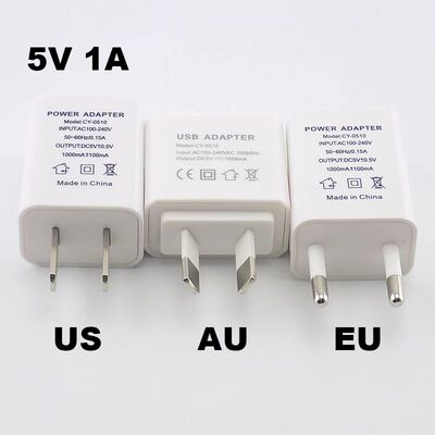 Portable Mini USB Charger 5V 1A 1000ma Power Supply Adapter Travel Wall Desktop Charger Charging for