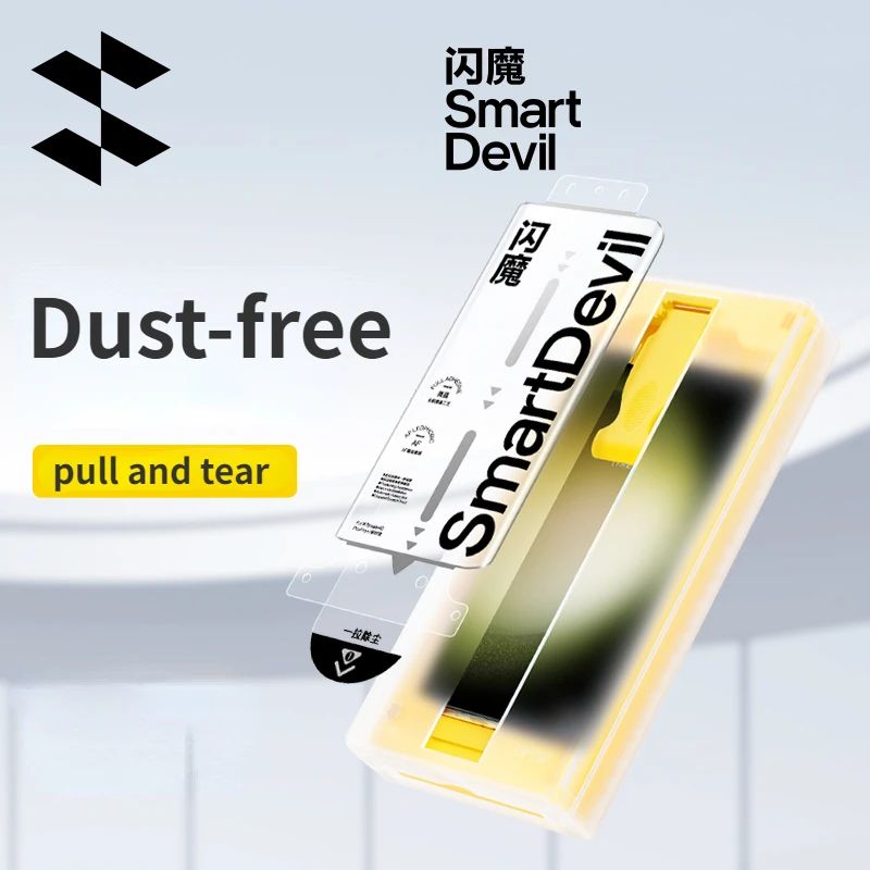 1/2Pc Dust-free Microcrystalline Screen Protector for Samsung S23Ultra S22Ultra Full Glue Non-full C