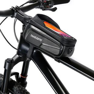 Rainproof Bike Bag Bicycle Front Cell Phone holder with Touc