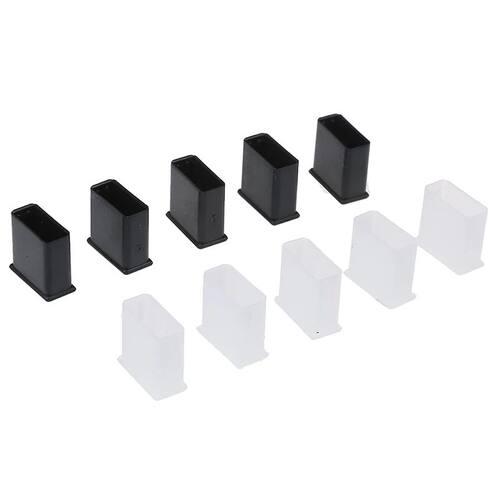 10Pcs Plastic USB male anti-dust plug stopper cap cover prot