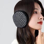 防寒耳包耳套后带式 保暖耳罩秋冬天护耳朵耳捂子加绒加厚骑行防风