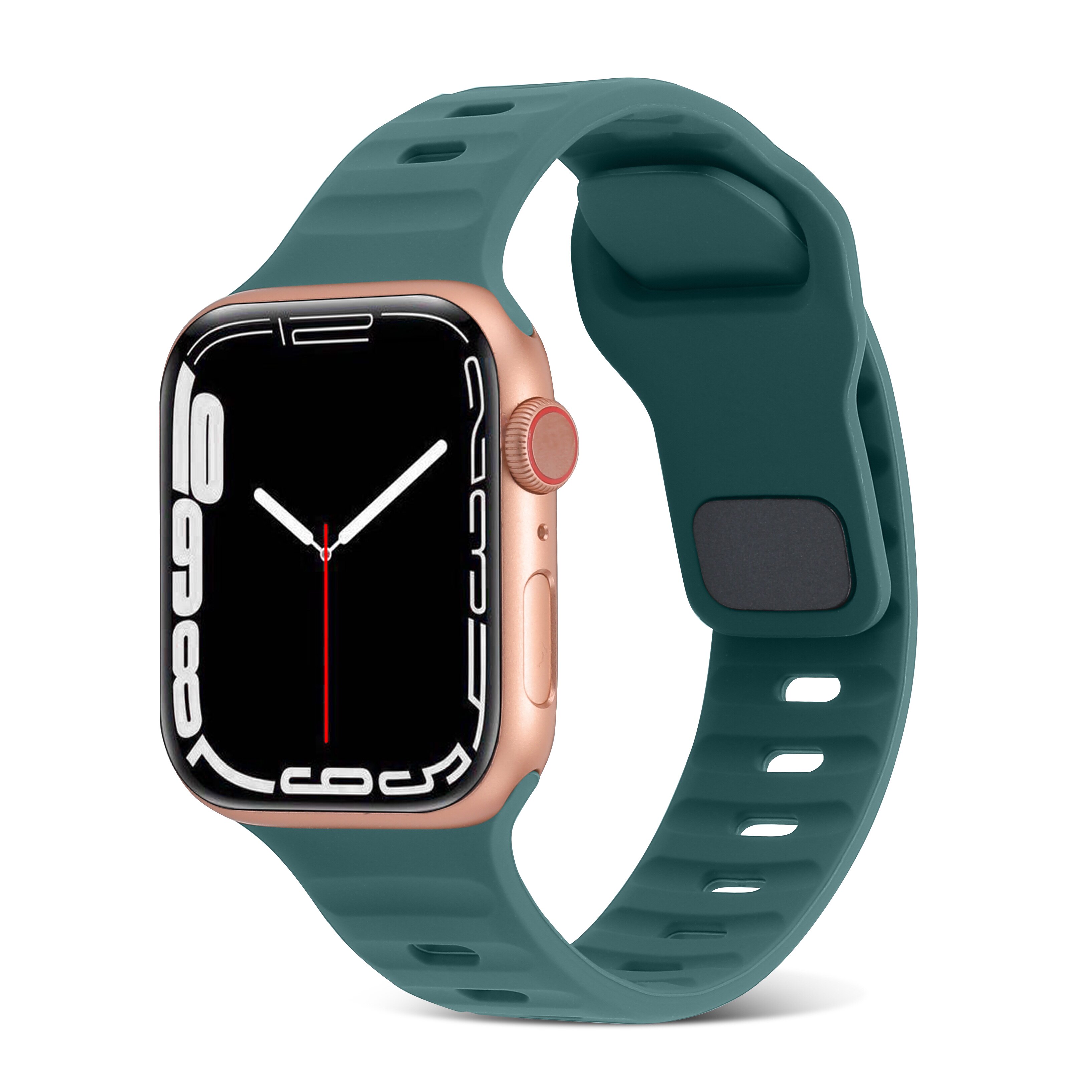 SUITABLE FOR HUAQIANG NORTH APPLE APPLE IWATCH8ULTRA SPORTS SILICONE STRAP IWATCH76543SE WRISTBAND
