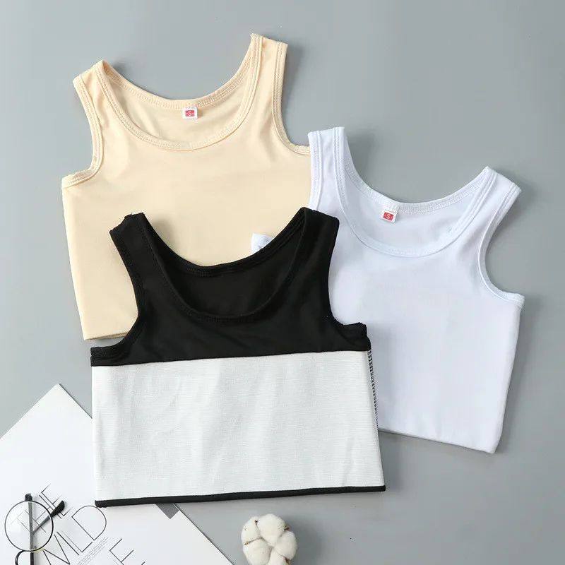 women flat chest binder with bandage pullover half length co