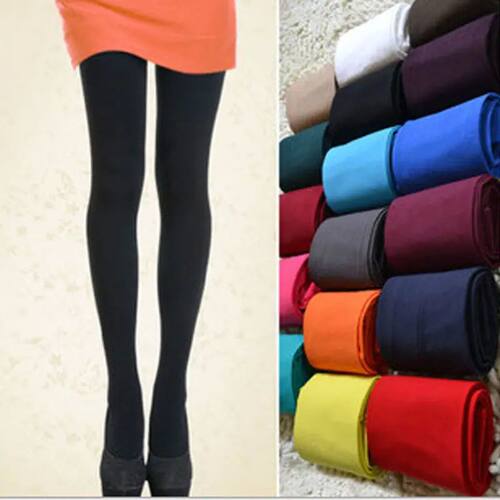 New Autumn Winter Sexy Black Classic 120D Leggings Women Hig