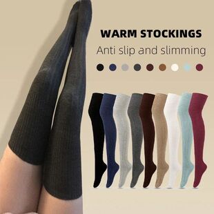 Socks Pair Women Knee Stocks Length Ove Thigh High Above