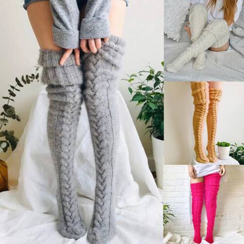 Women's Stockings Wool Foot Warmers Fashion Lady Stockings C