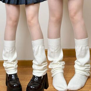 Japanese Style Lolita JK Cute White Stockings for Women Girl