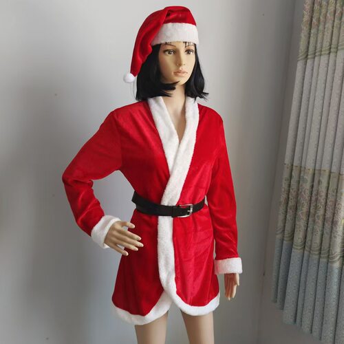 Christmas Skirt Stage Performance Clothing Adult Female Chri