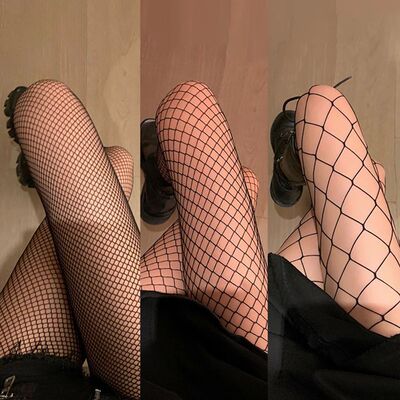 4 Hole Hollow Stockings Fish Net Pantyhose Mesh Nylon Tights