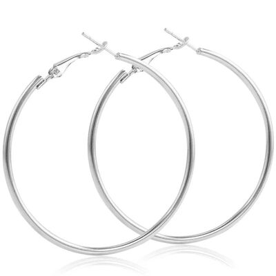 Geometric Hollow Circle Hoop Earrings Fashion Jewelry boucle