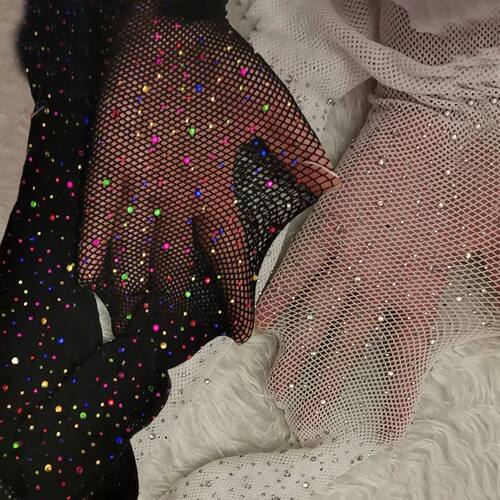 Sexy Rhinestone Tights for Women BallroomLatin Dance Stockin