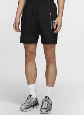 Nike耐克Sportwear男士大口袋工装休闲运动短裤五分裤 DD1080-010