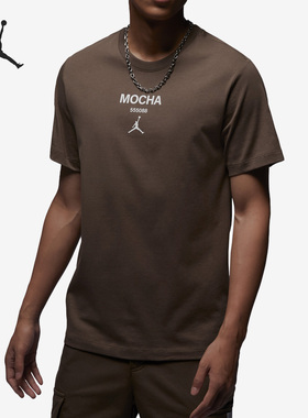 断码瑕疵/耐克JORDAN休闲圆领男子运动短袖T恤FQ6991-274