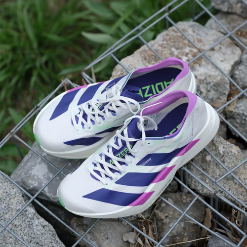 阿迪达斯男鞋竞速跑步鞋新款adizero pro4缓震马拉松运动鞋JR1656