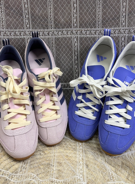 Adidas阿迪达斯男女板鞋VS JOG 2.0轻便运动休闲鞋T头鞋 JS4442