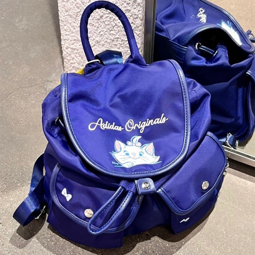 ADIDAS阿迪达斯迪士尼联名款多口袋学生书包双肩背包 KC1424