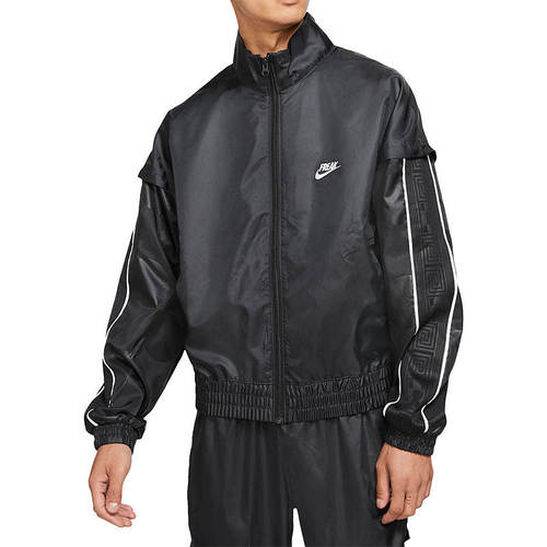 Nike耐克新款运动休闲男子立领拉链运动休闲夹克外套 DA5670-010