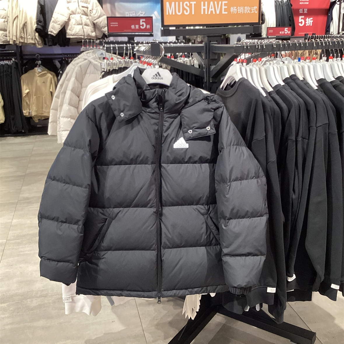 ADIDAS阿迪达斯男女装保暖防风运动休闲连帽羽绒服外套 KF6754,运动服/休闲服装,运动羽绒服,淘宝优惠券,粉丝福利购,淘宝优惠卷