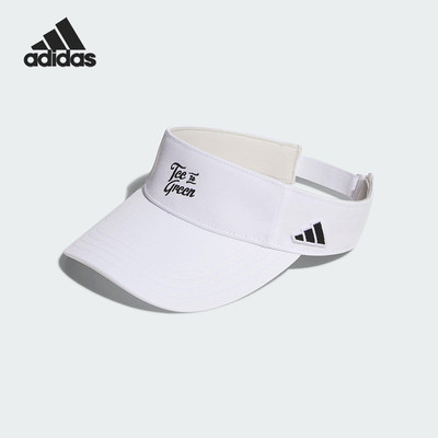 阿迪达斯COLOUR VISOR男女高尔夫运动休闲空顶帽 JE2448 JH3644