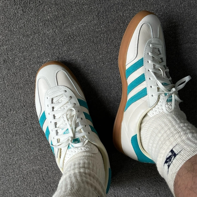 阿迪达斯三叶草Gazelle Indoor 男女复古德训鞋休闲鞋板鞋 JI2583