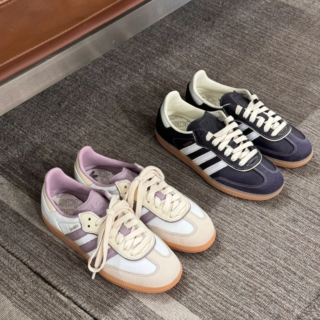 阿迪达斯SAMBA OG低帮女子运动休闲板鞋T头德训鞋 IG6836 IE1417