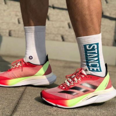 阿迪达斯男女ADIZERO BOSTON 12训练马拉松减震运动跑步鞋IG5926