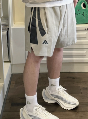 ADIDAS阿迪达斯男子新款篮球运动训练梭织透气短裤五分裤 JC7839