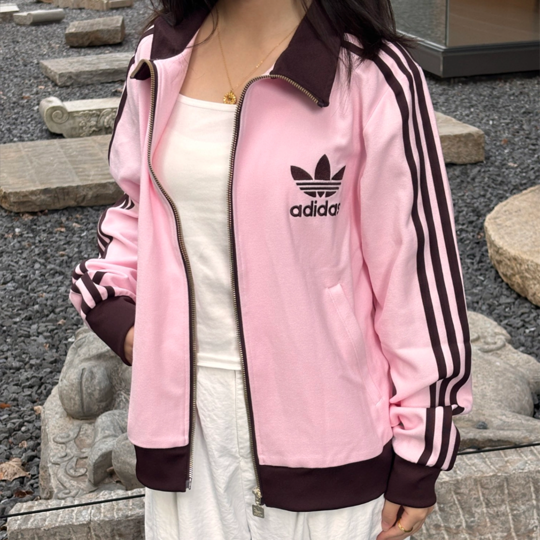 阿迪达斯三叶草女士春秋款立领条纹经典拼接色休闲外套 JX2804,运动服/休闲服装,运动茄克/外套,淘宝优惠券,粉丝福利购,淘宝优惠卷