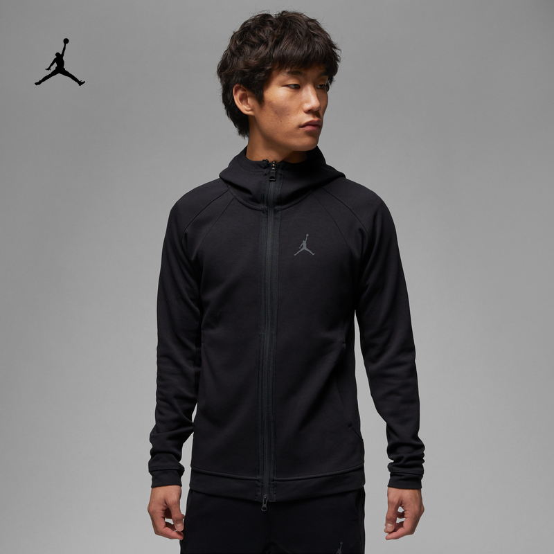 Nike/耐克Air Jordan男子跑步休闲针织运动连帽外套 DV9784-010