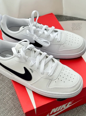 耐克女鞋Court Borough 运动经典小白鞋板鞋 DV5456-104-131-137