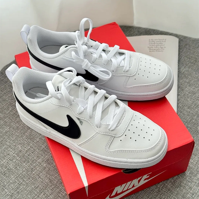 耐克女鞋Court Borough 运动经典小白鞋板鞋 DV5456-104-131-137
