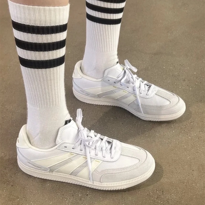 Adidas阿迪达斯男鞋Predator 24场下足球休闲鞋T字头板鞋IH4795