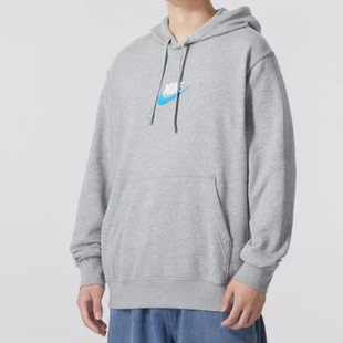 Nike耐克透气连帽男子运动休闲针织透气毛线圈卫衣 FB7789-063