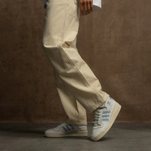 卡蓝魔术贴男女鞋高帮板鞋