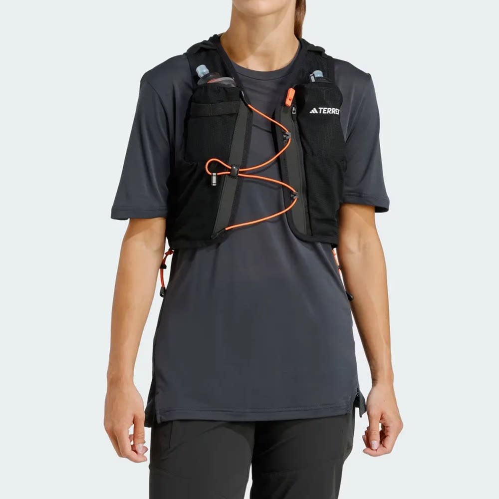 Adidas阿迪达斯户外男女款越野跑休闲运动背包水袋包 IW3653