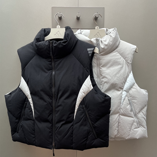 ADIDAS阿迪达斯FOS男子运动休闲户外羽绒服马甲外套 JI8754 8752