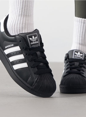 Adidas阿迪达斯三叶草女鞋新款经典贝壳头运动休闲鞋板鞋男JI0079