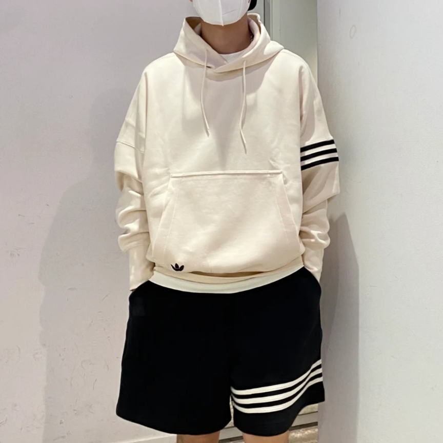 阿迪达斯三叶草男子情侣款针织简约百搭时尚连帽卫衣套头衫JF9141,运动服/休闲服装,运动卫衣/套头衫,淘宝优惠券,粉丝福利购,淘宝优惠卷