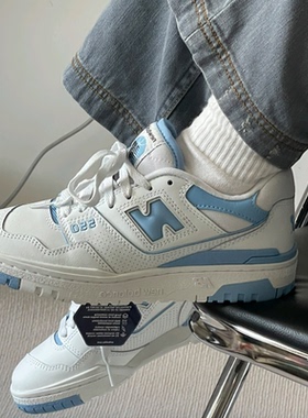 New Balance 550 男女复古透气防滑耐磨低帮运动休闲鞋 BB550WTG