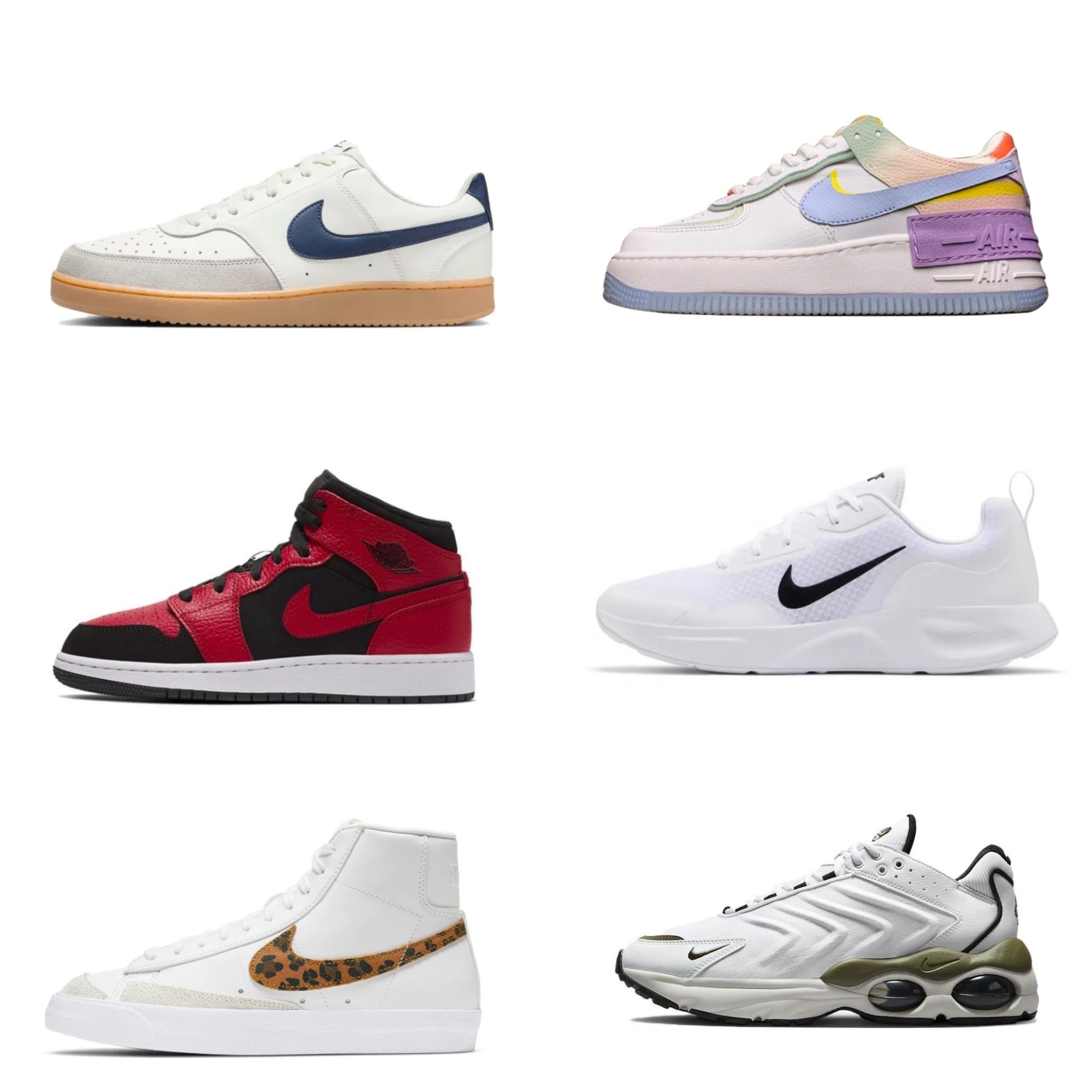 瑕疵不退/Nike/耐克男女同款潮流防滑轻便舒适时尚运动休闲板鞋