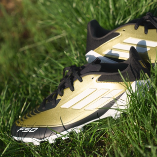 ADIDAS JH9627 阿迪达斯F50梅西配色AG短钉男子训练耐磨人草足球鞋