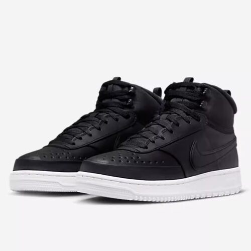 Nike耐克运动鞋COURT VISION男鞋冬季中帮休闲板鞋DR7882-002