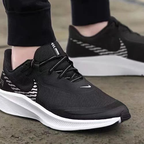 耐克 Nike Quest 3 Shield男子冬季防水运动休闲跑步鞋CQ8894-001