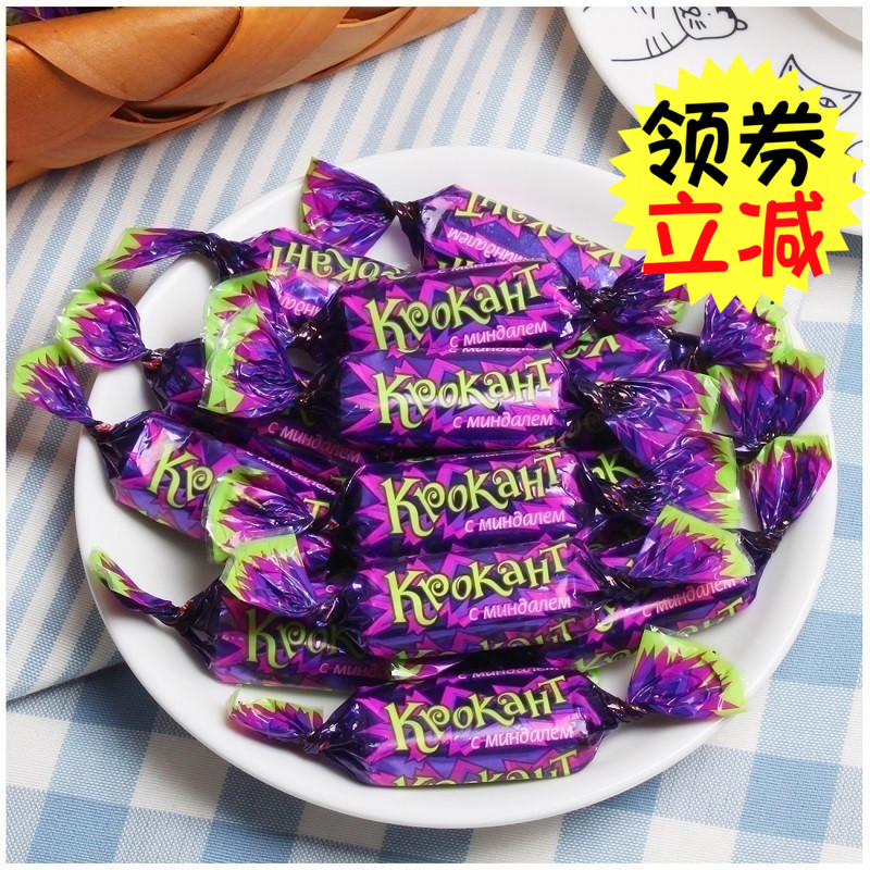 俄罗斯紫皮糖进口kdv糖果kpokaht巧克力500g年货圣诞节网红零食品在类目 零食/坚果/特产, 糖果零食/果冻/布丁, 糖果中 - 来自Buy2taobao.com提供专业的淘宝代购服务