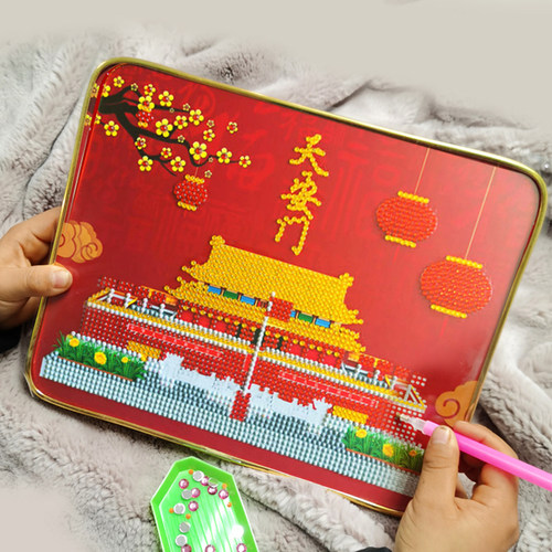 贴钻石画幼儿园手工制作材料