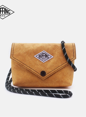 BUFFING「信封包」杜邦纸小包美拉德复古斜挎包休闲手机包质感轻