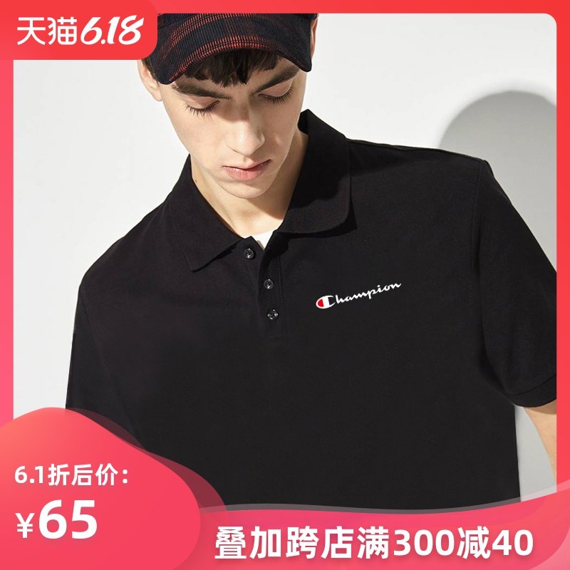 polo衫男短袖潮牌港风T恤情侣装宽松大码ins翻领可爱polo衫女短袖