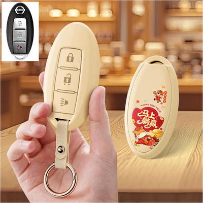 适用英菲尼迪q60汽车钥匙套Q50L保护套QX50包壳Q70L扣80高级FX35